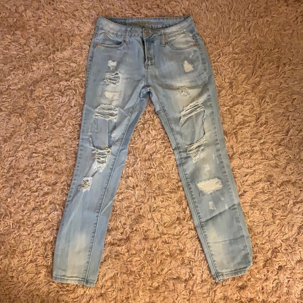Zco ripped jeans